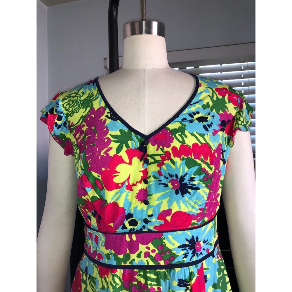 MODCLOTH TROPICAL DRESS - Picture 4 of 12